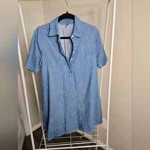 Old Navy Light Blue Denim Shirt